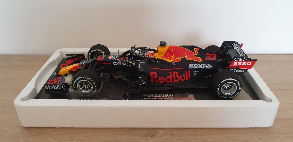 Max Verstappen GP Nederland 2021 1:18 Edition 70 NIEUW, Ophalen of Verzenden, Nieuw, Formule 1