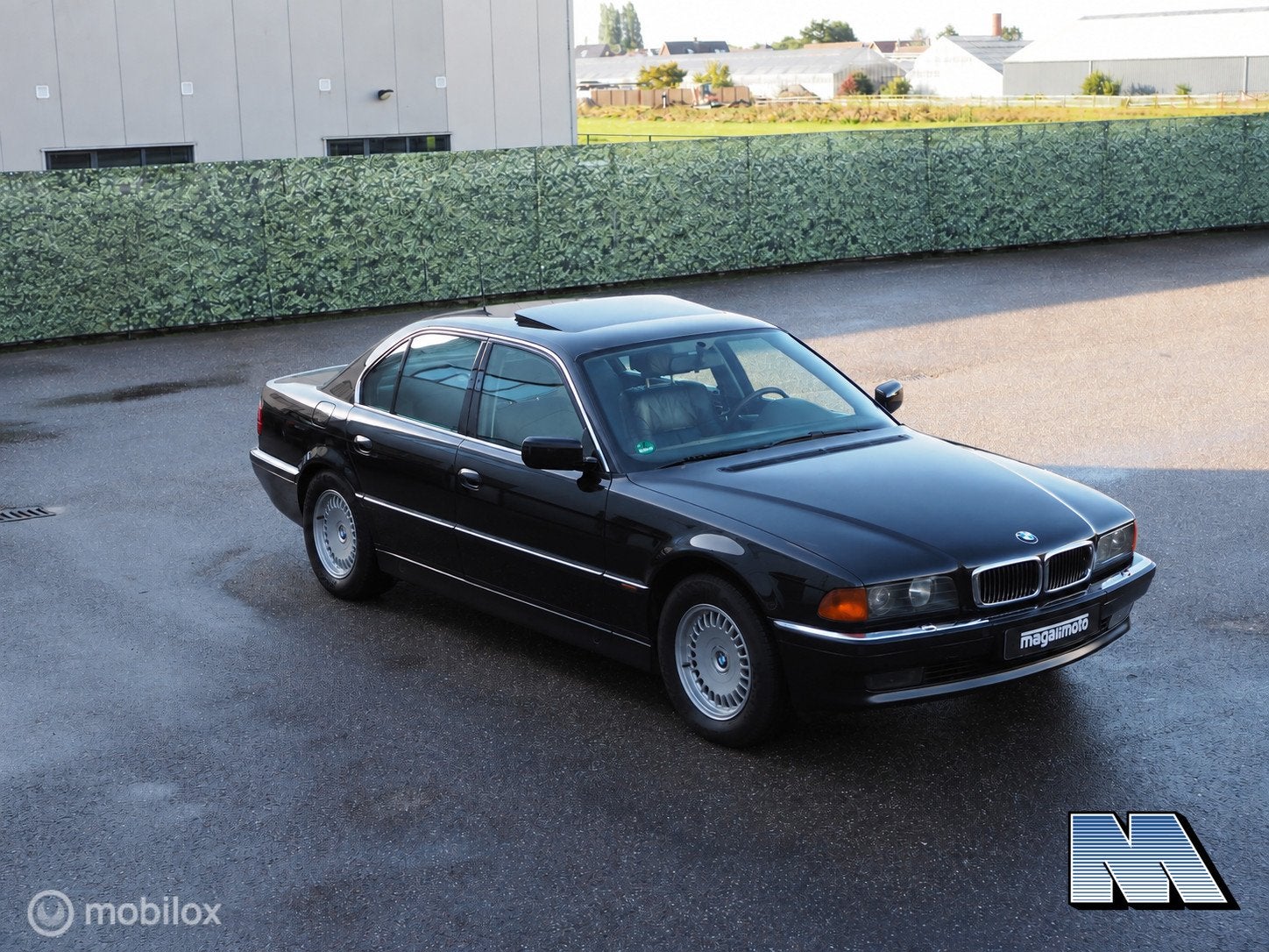 BMW 7-serie 750i E38 | 85.765 km | Comfort stoelen l Schön, Auto's, Automaat, Gebruikt, Zwart, 12 cilinders