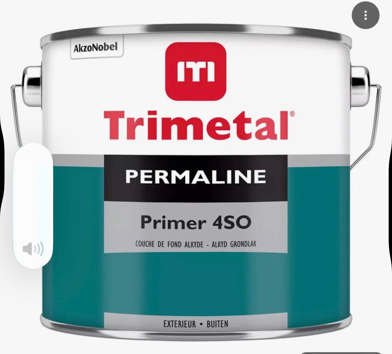 Aflak en primer 4so van trimetal 2,5L NIEUW! 9010, Ophalen, Nieuw, Wit