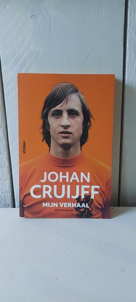 Boek Johan Cruijff mijn verhaal lezen legende voetbal, Boeken, Ophalen of Verzenden, Zo goed als nieuw, Sport