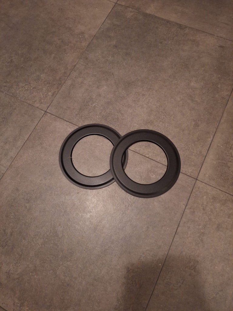 Rookkanaal RVS, Rozet, diameter Ø150, Huis en Inrichting, Ophalen of Verzenden, Nieuw, Hout, Houtkachel