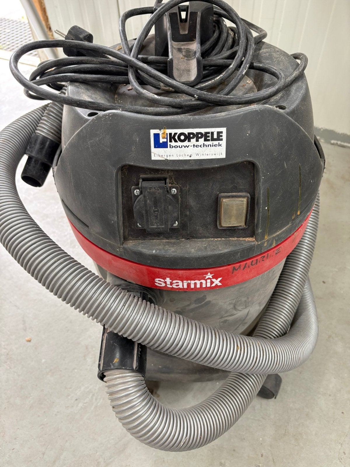 Starmix stofzuiger A-1032EH, Ophalen