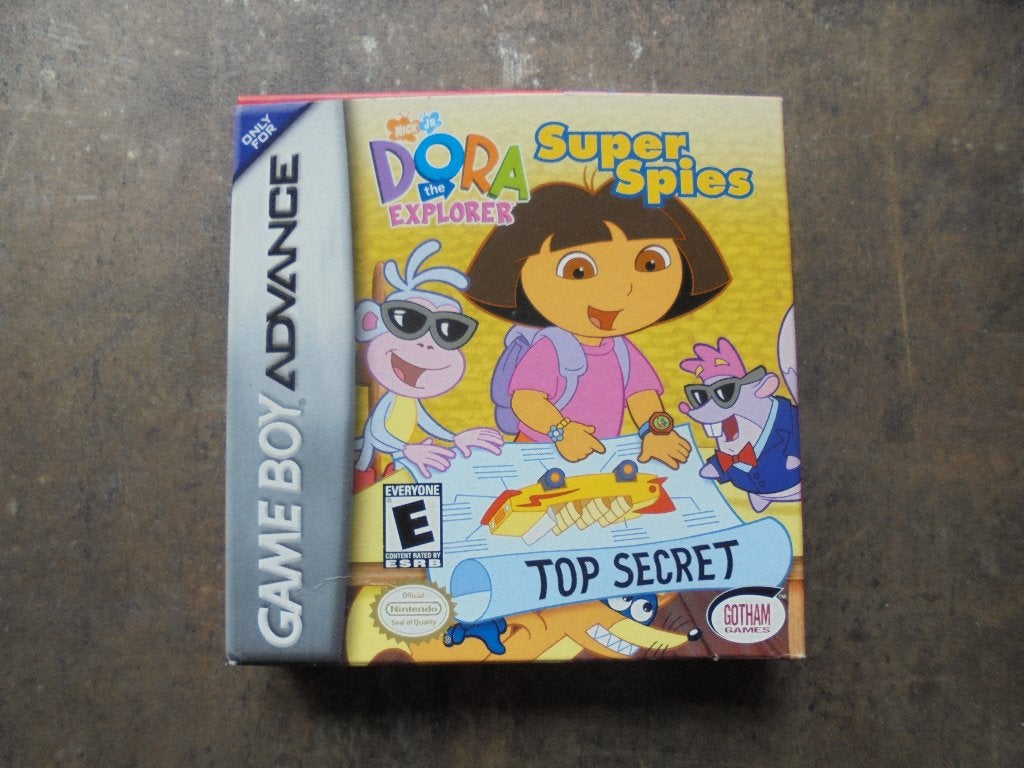 Dora Super Spies voor Game Boy Advance (zie foto's), Avontuur en Actie, Gebruikt, 1 speler, Ophalen of Verzenden