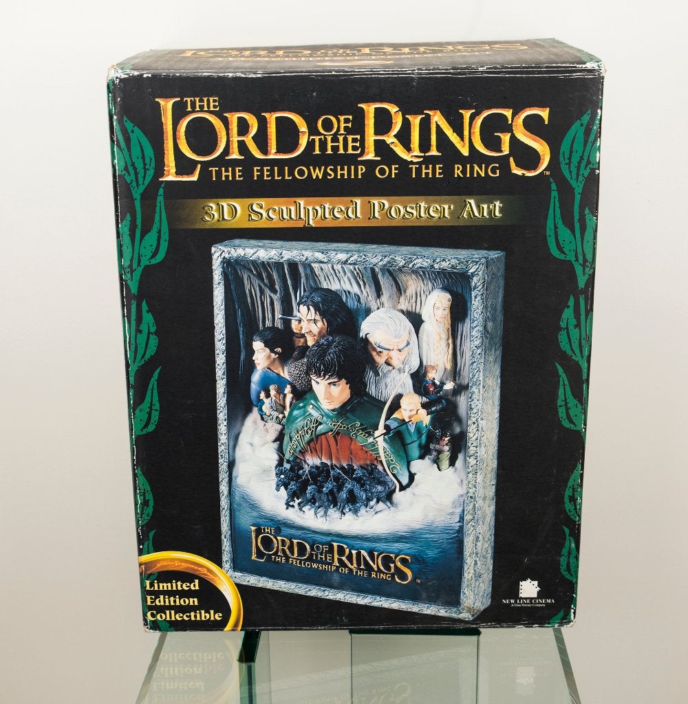code 3 lord of the rings 3d poster fellowship of the ring, Verzamelen, Ophalen of Verzenden, Nieuw, Beeldje of Buste
