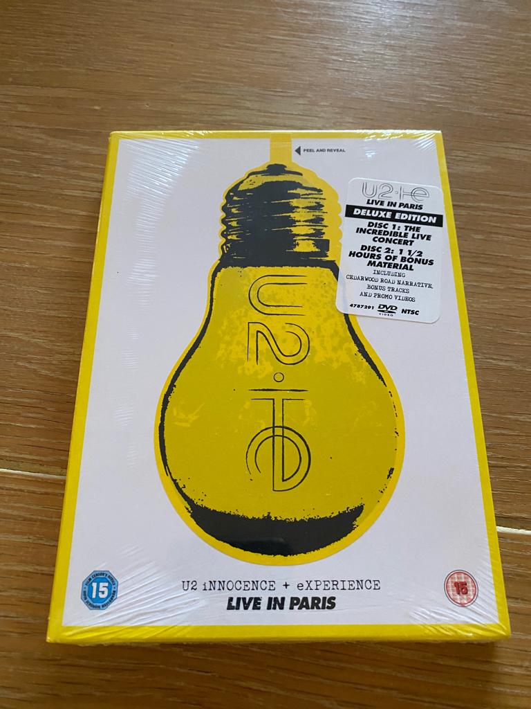 U2 - Innocence + Experience Live In Paris 2-DVD nieuw, Cd's en Dvd's, Alle leeftijden, Ophalen of Verzenden, Nieuw in verpakking