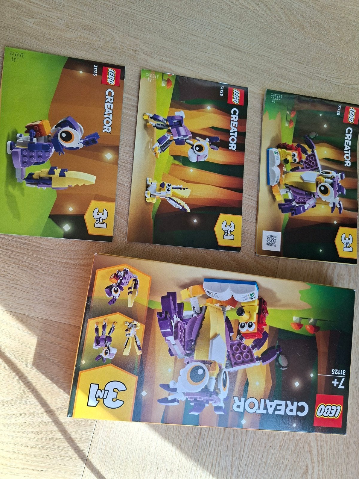 LEGO Creator 31125 Fantasie Boswezens 3-in-1, Ophalen of Verzenden