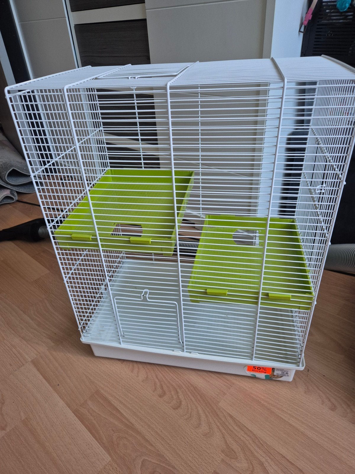 gratis hamsterkooi, Dieren en Toebehoren, Kooi, Gebruikt, Minder dan 75 cm, Hamster