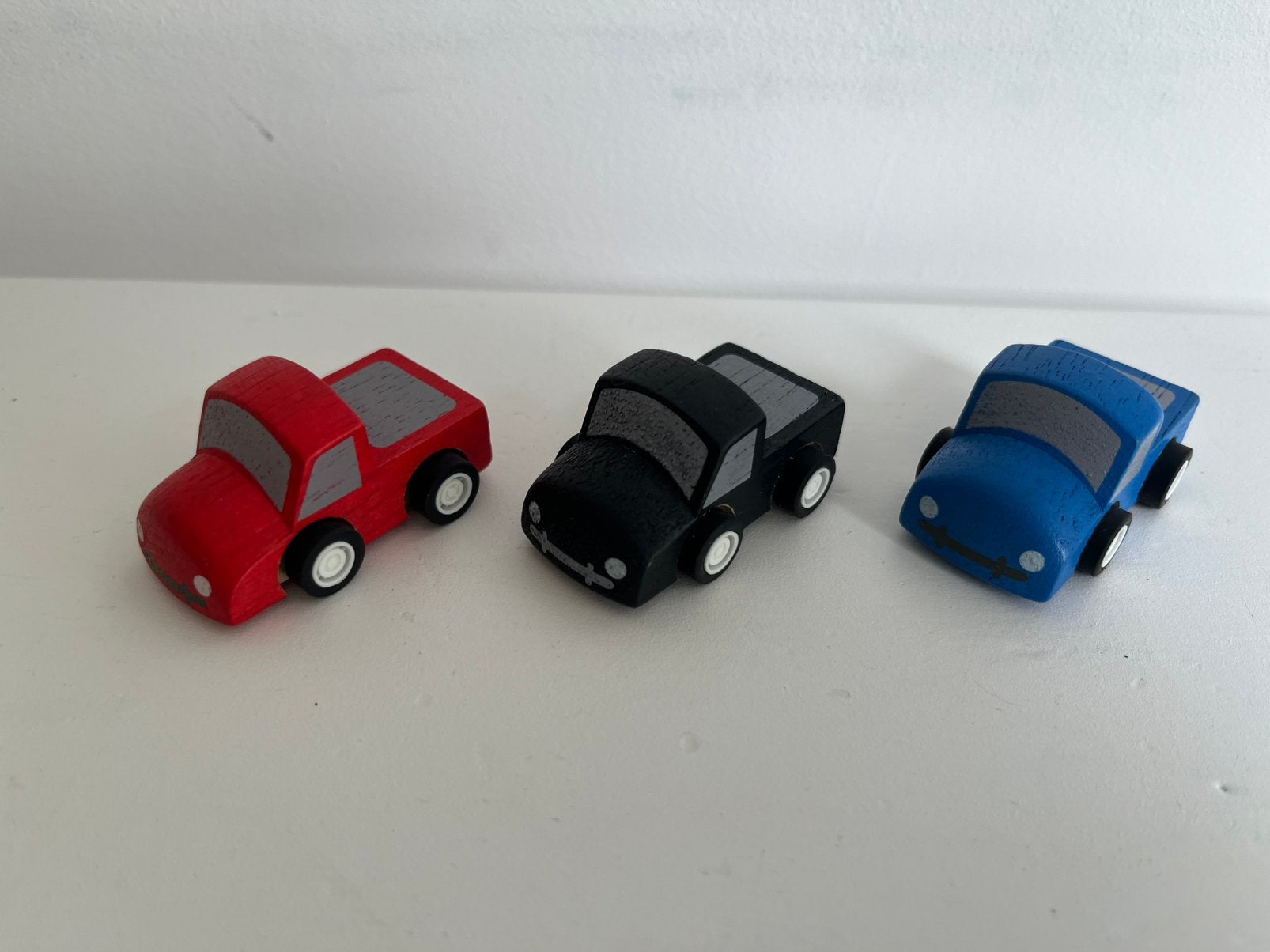 PlanToys / Plan Toys PlanCity / Plan City 60221 Mini Trucks, Kinderen en Baby's, Ophalen of Verzenden, Zo goed als nieuw, Rij- of Hobbelspeelgoed