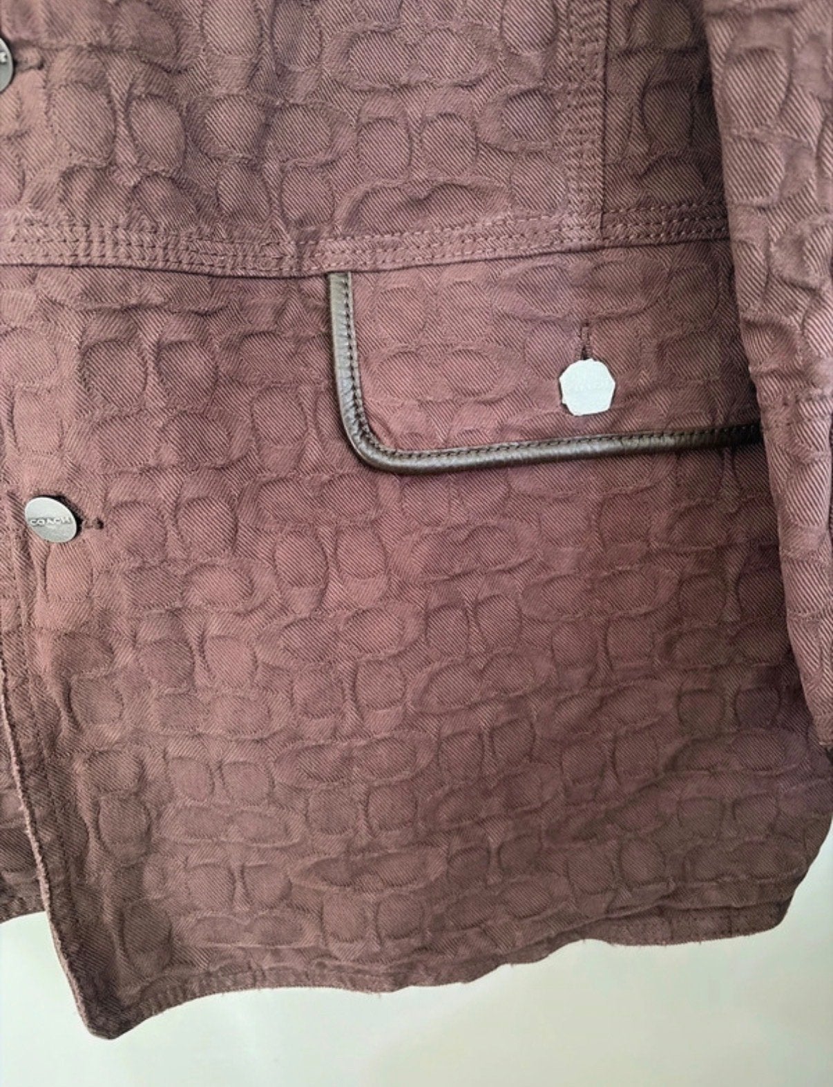 Nieuw Coach Signature Barn Jacket - Maat M, Kleding | Heren, Jassen | Winter, Nieuw, Maat 48/50 (M), Bruin, Ophalen of Verzenden