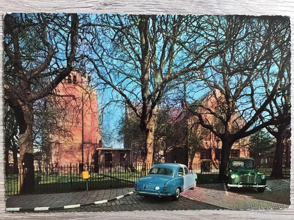 Ouddorp Protestantse Kerk 1964, Verzenden, 1960 tot 1980, Gelopen, Zuid-Holland