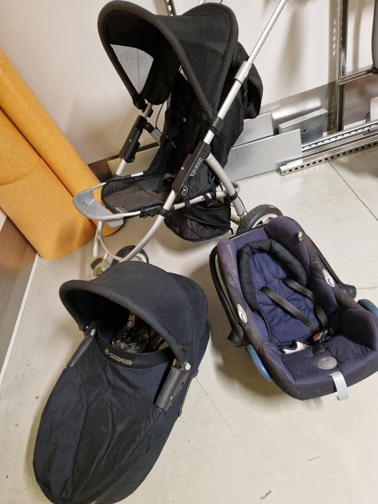 kinderwagen combi MAXICOSI buggy, Kinderen en Baby's, Kinderwagens en Combinaties, Ophalen, Gebruikt, Combiwagen, Verstelbare duwstang