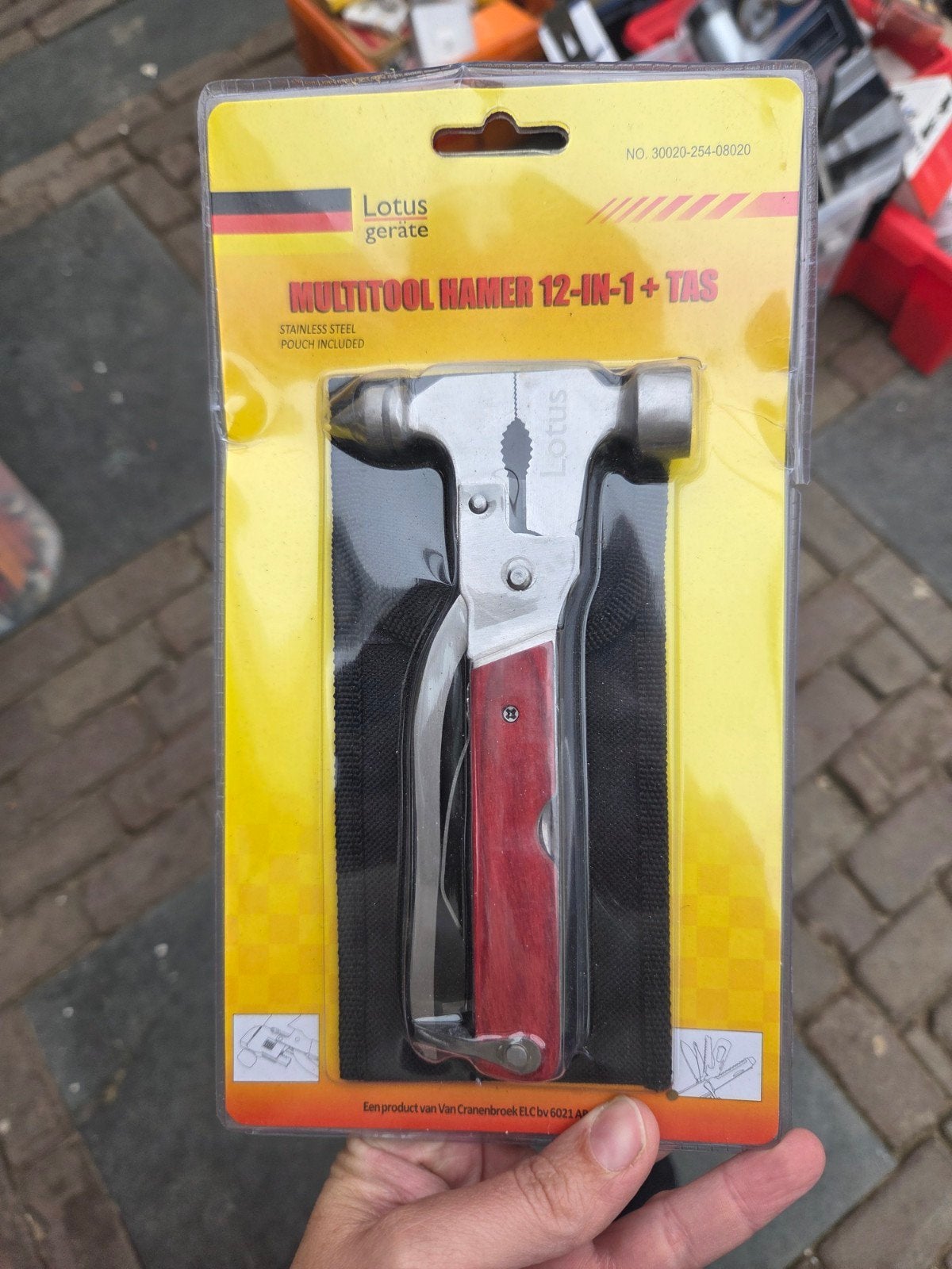Lotus Multitool Hamer 12-in-1 + Tas - Nieuw, Doe-het-zelf en Verbouw, Ophalen of Verzenden, Nieuw