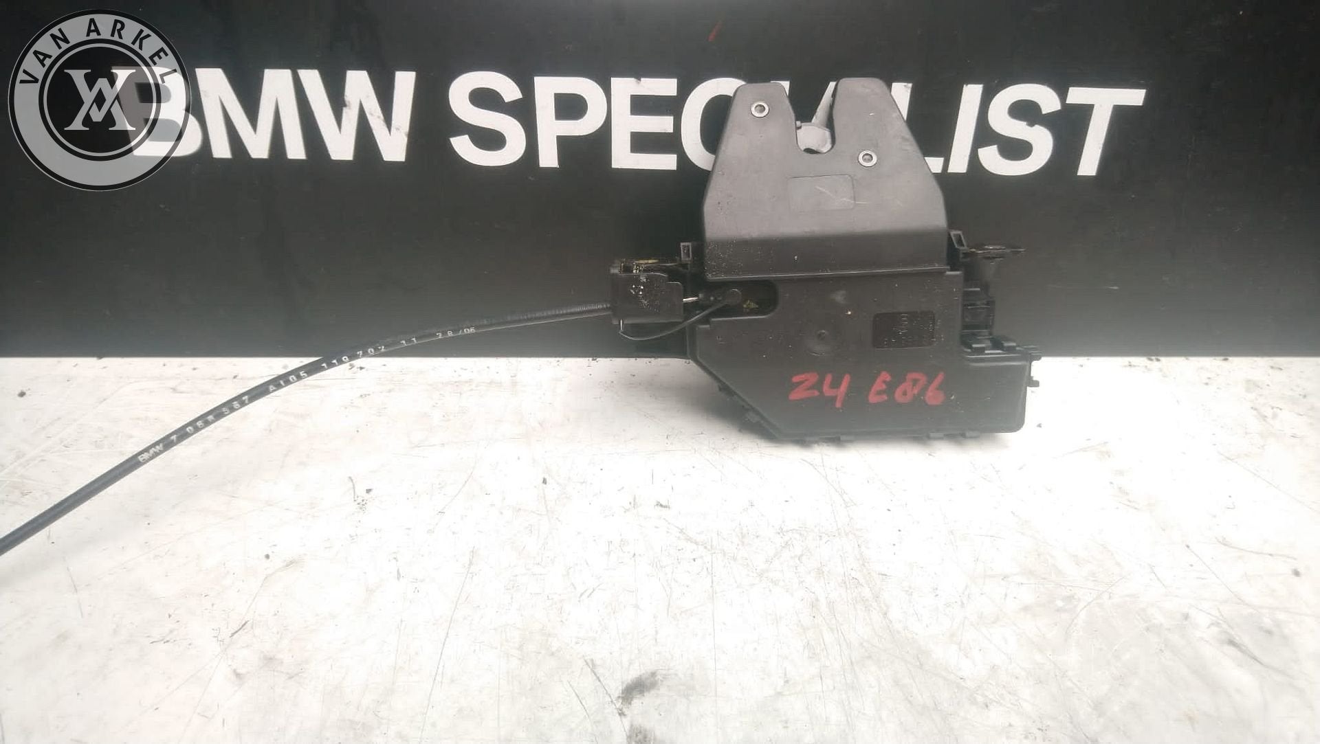 bmw z4 e86 kofferklep slot meganisme
