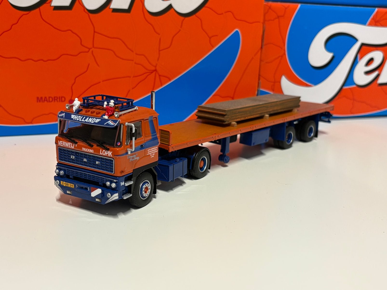 Wsi Verweij, Hobby en Vrije tijd, Modelauto's | 1:50, Ophalen of Verzenden, Zo goed als nieuw, Bus of Vrachtwagen, Wsi
