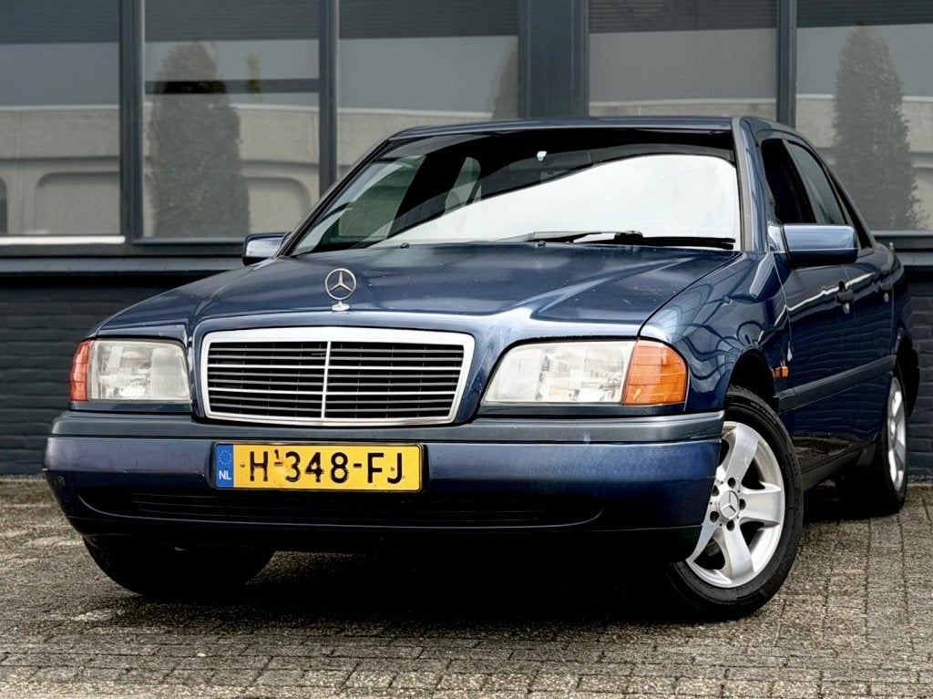 Mercedes-Benz C-Klasse 180 Classic |Stuurbkr |APK-01/2028 |S, Auto's, 1799 cc, Blauw, Mercedes-Benz, Handgeschakeld