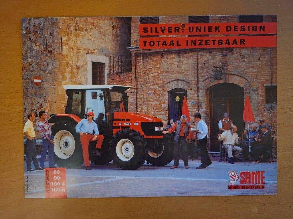 Folder Same Silver: Uniek design, totaal inzetbaar, Boeken, Ophalen of Verzenden, Gelezen, Tractor en Landbouw