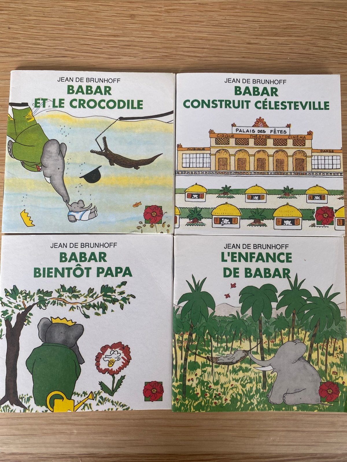 Babar Boekenreeks - 4 Klassieke Verhalen van Jean de Brunhof, Ophalen of Verzenden, Gelezen, Fictie algemeen