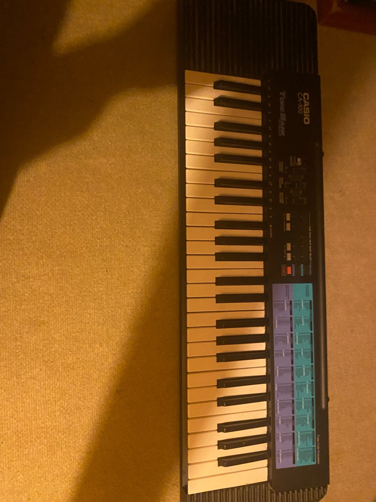 Casio Tone Bank Keyboard CA-100, Muziek en Instrumenten, Keyboards, Ophalen of Verzenden, Gebruikt, 49 toetsen, Casio