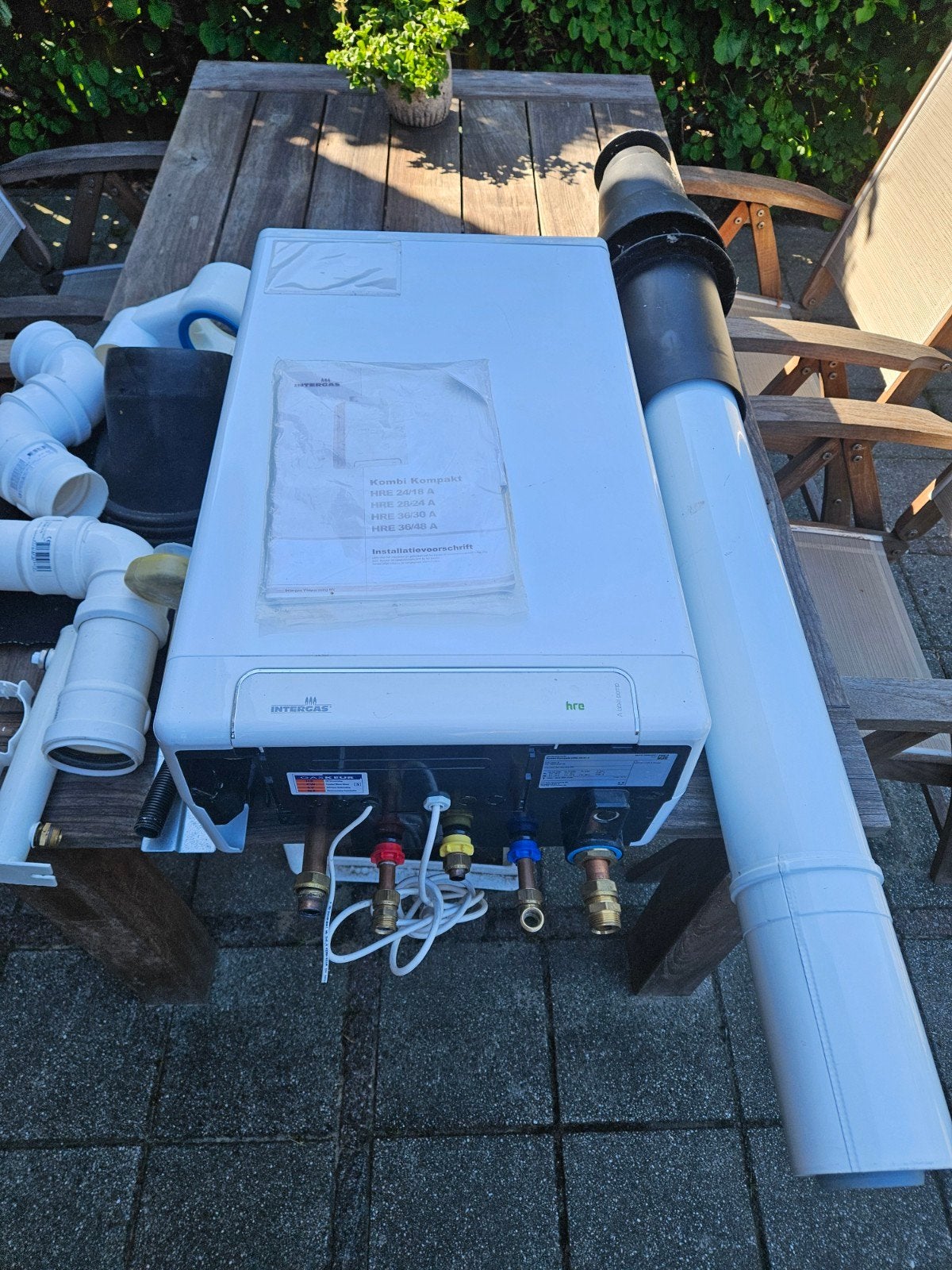 INTERGAS HRE COMBIKETEL 36/30CW5, Ophalen of Verzenden, Minder dan 60 cm, Cv-ketel of Combi-ketel, 30 tot 80 cm