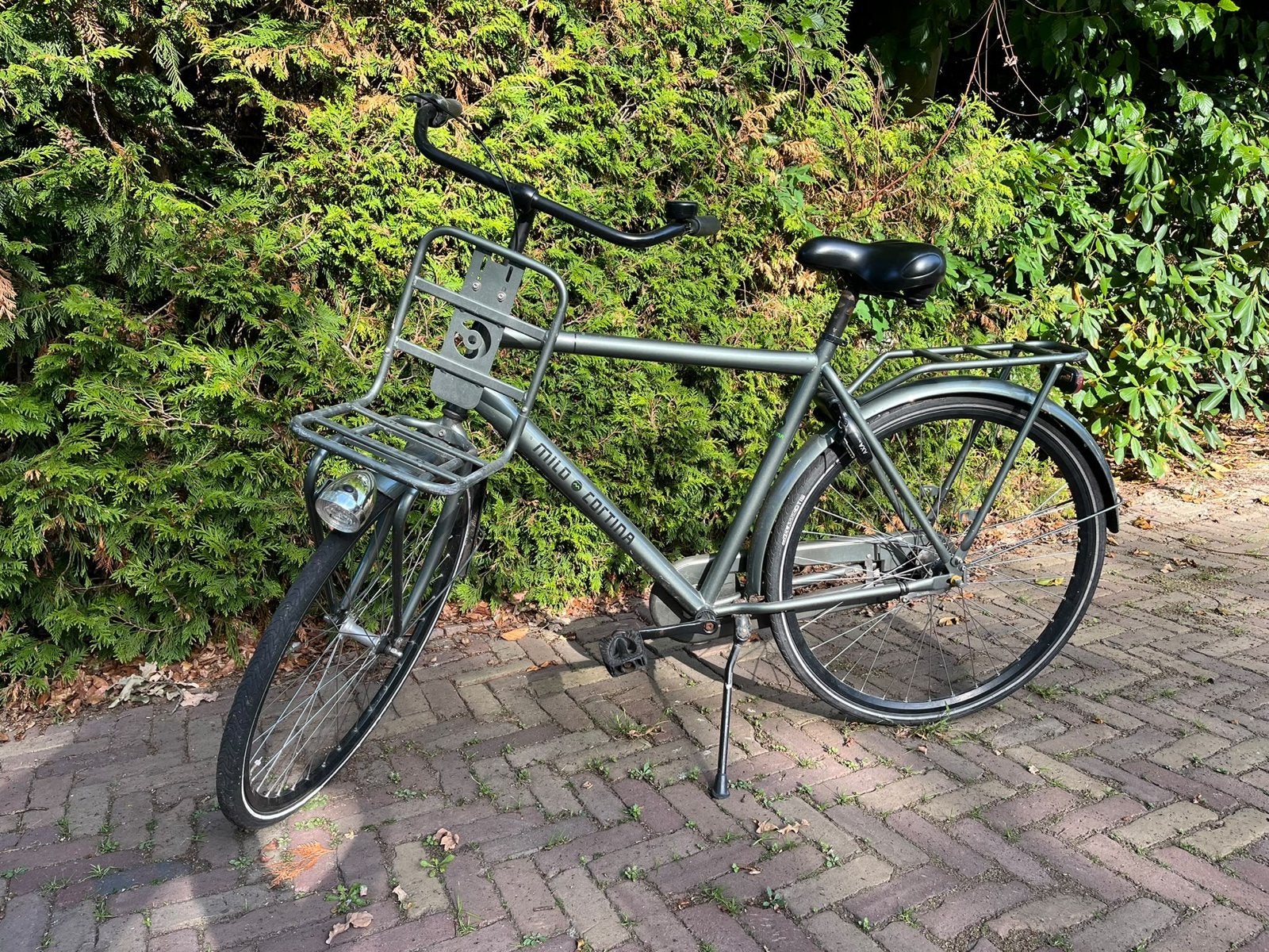 Cortina Milo transportfiets - Zo goed als nieuw, Gebruikt, Versnellingen, 53 tot 57 cm, Ophalen
