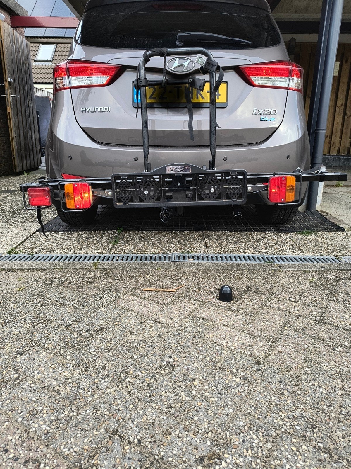 Stevige trekhaak fietsendrager voor 2 fietsen, Ophalen, 2 fietsen, Gebruikt, Trekhaakdrager