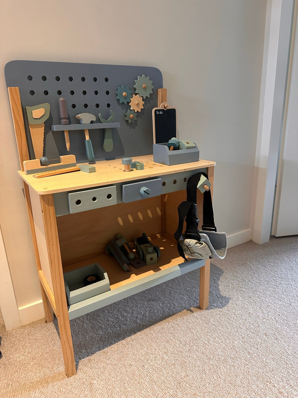 Little Dutch Houten Kinderwerkbank met Gereedschap, Kinderen en Baby's, Speelgoed | Houten speelgoed, Ophalen of Verzenden, Zo goed als nieuw