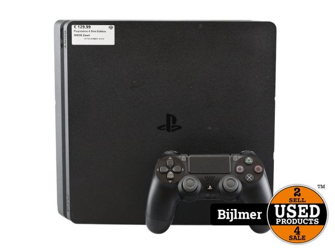 Playstation 4 Slim Edition 500GB Zwart, Sony, Zo goed als nieuw, Support@sony.com, 1-7-1 Konan, Minato-ku
Tokyo 108-0075
Japan