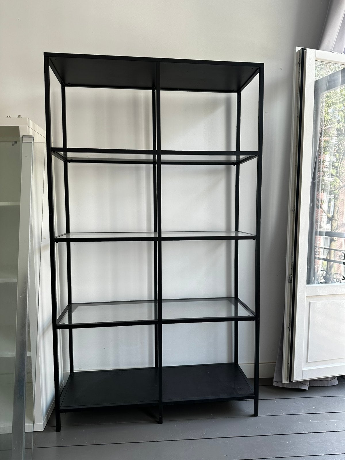 Ikea kast - van glas (Vittsjö), Ophalen, Zo goed als nieuw