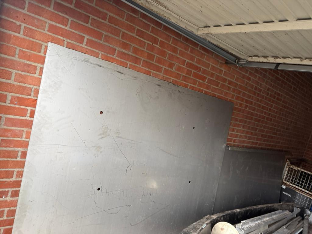 RVS plaat 2000x1600x3 mm, Ophalen, Zo goed als nieuw, Overige metalen