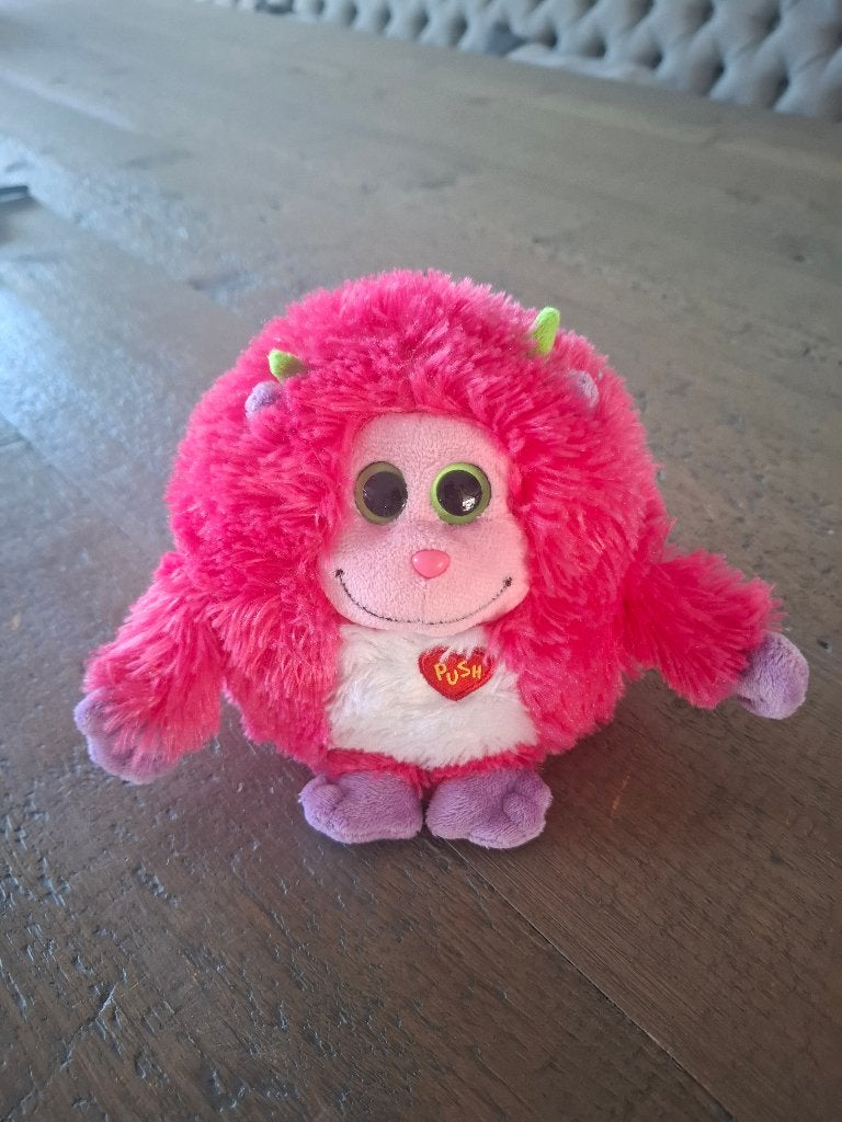 Roze TY Monstaz Trixie knuffel, Ophalen of Verzenden, Zo goed als nieuw, Overige typen