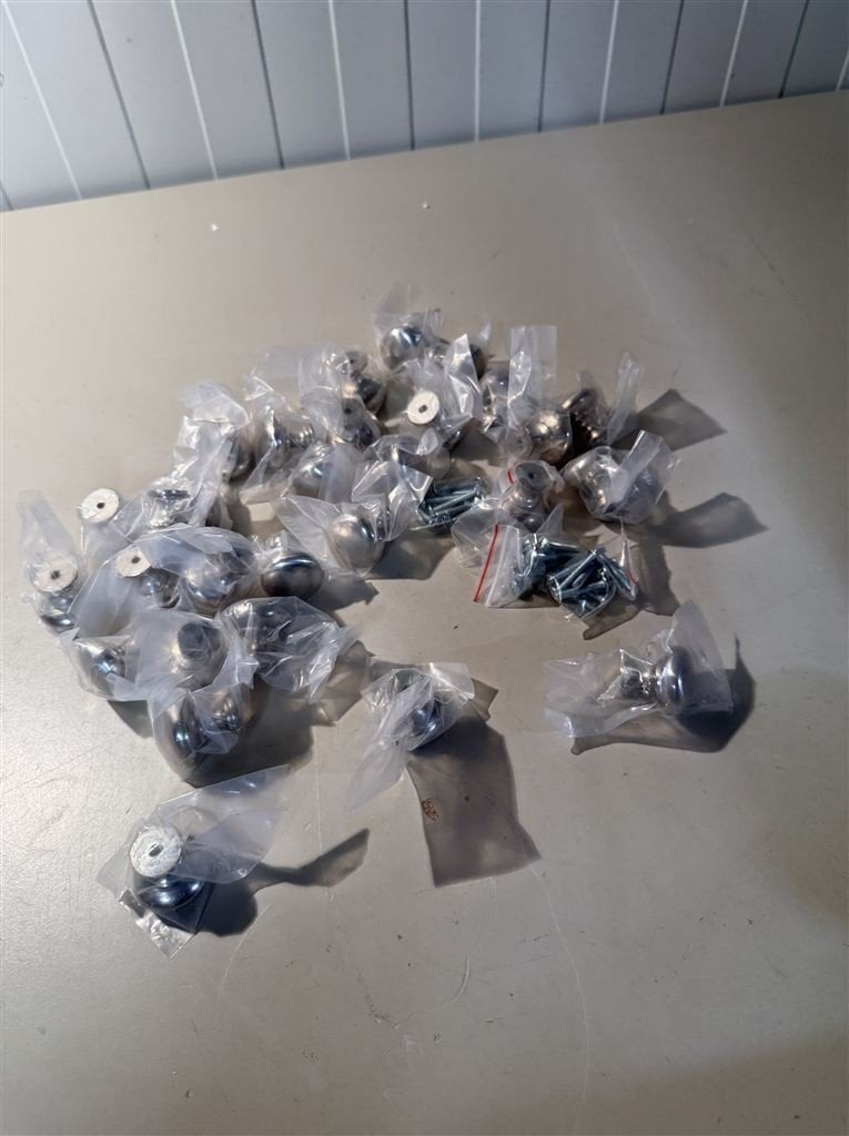 10x Geborsteld Stalen Keukengreepjes - Kast/Deur/Knop, Ophalen of Verzenden