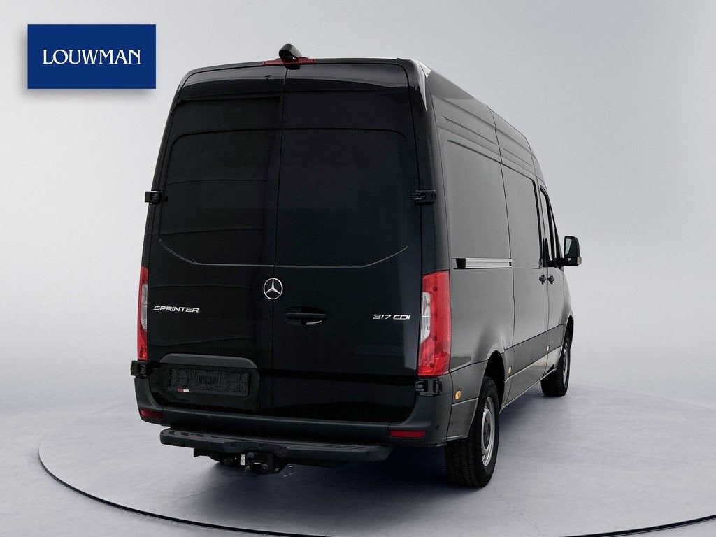 Mercedes-Benz Sprinter 317 1.9 CDI L2H2 Select 3500kg trekha, Automaat, 4 cilinders, Zwart, Bedrijf