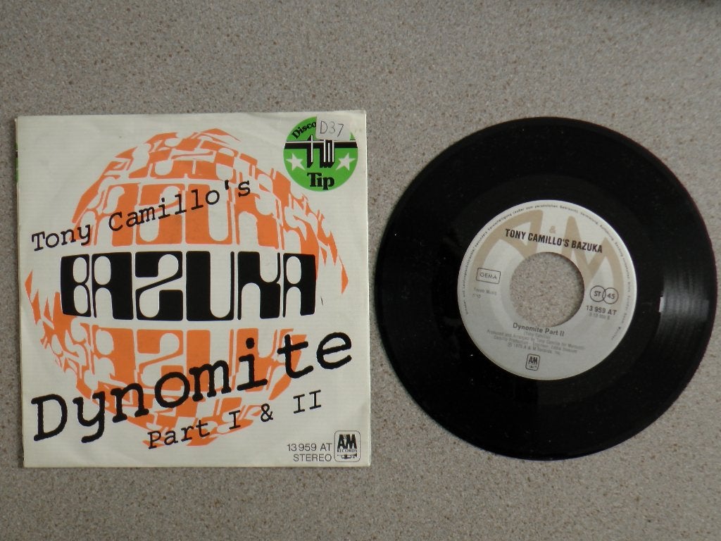 Tony Camillo's Bazuka - Dynomite part 1 VINYL SINGLE, Gebruikt, 7 inch, Pop, Fotohoes