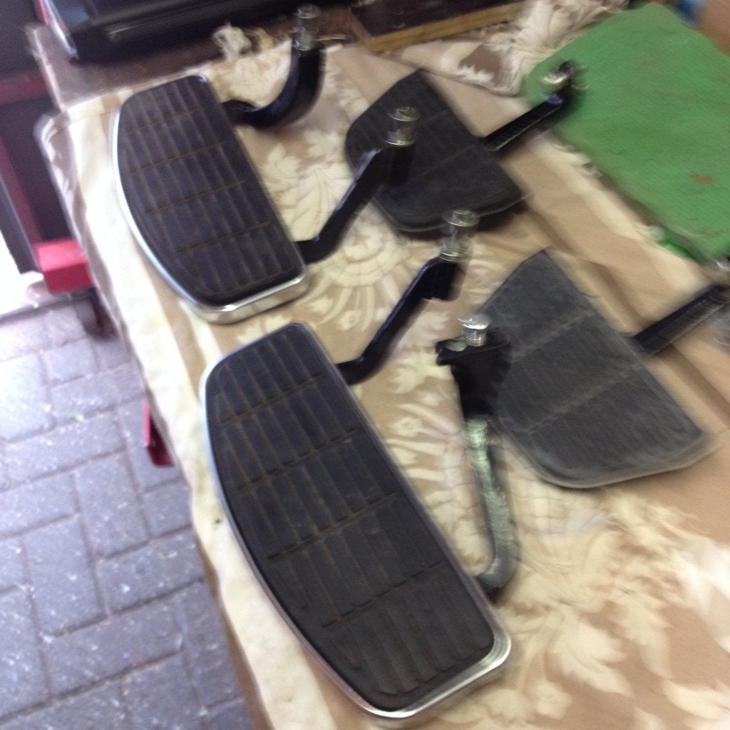 road king floorboards met steunen voor en achter, Ophalen, Gebruikt