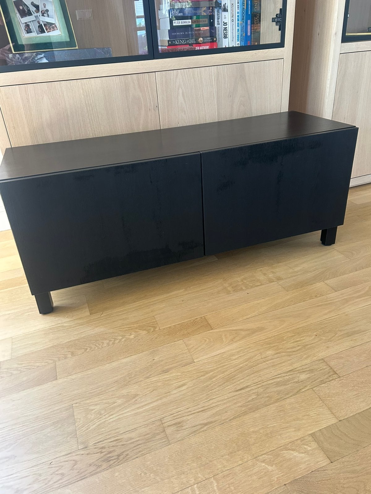 Besta ikea tv meubel, Ophalen, 100 tot 150 cm, Zo goed als nieuw, Minder dan 100 cm