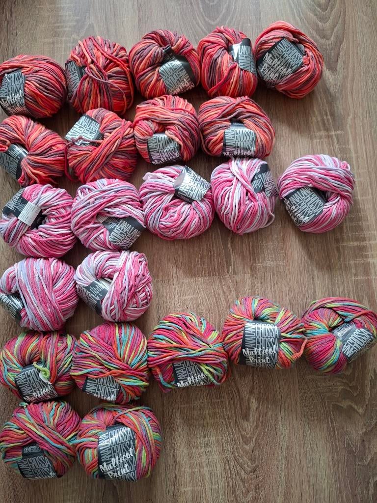 Mix Lana Grossa (23 stuks )nieuw., Hobby en Vrije tijd, Ophalen of Verzenden, Nieuw, Breien of Haken, Wol of Garen