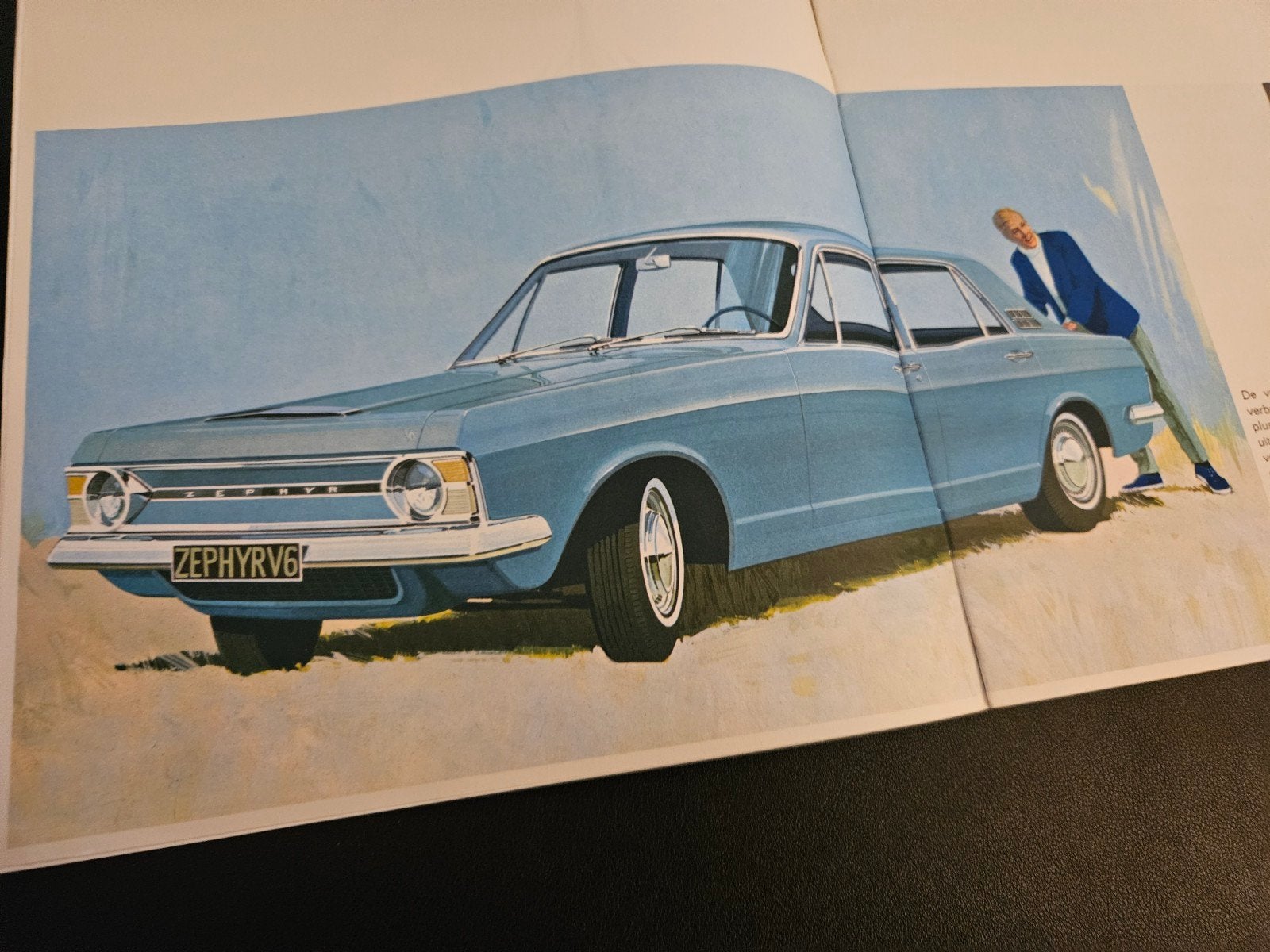Brochure Ford Zephyr 1966, Ophalen of Verzenden, Zo goed als nieuw, Ford