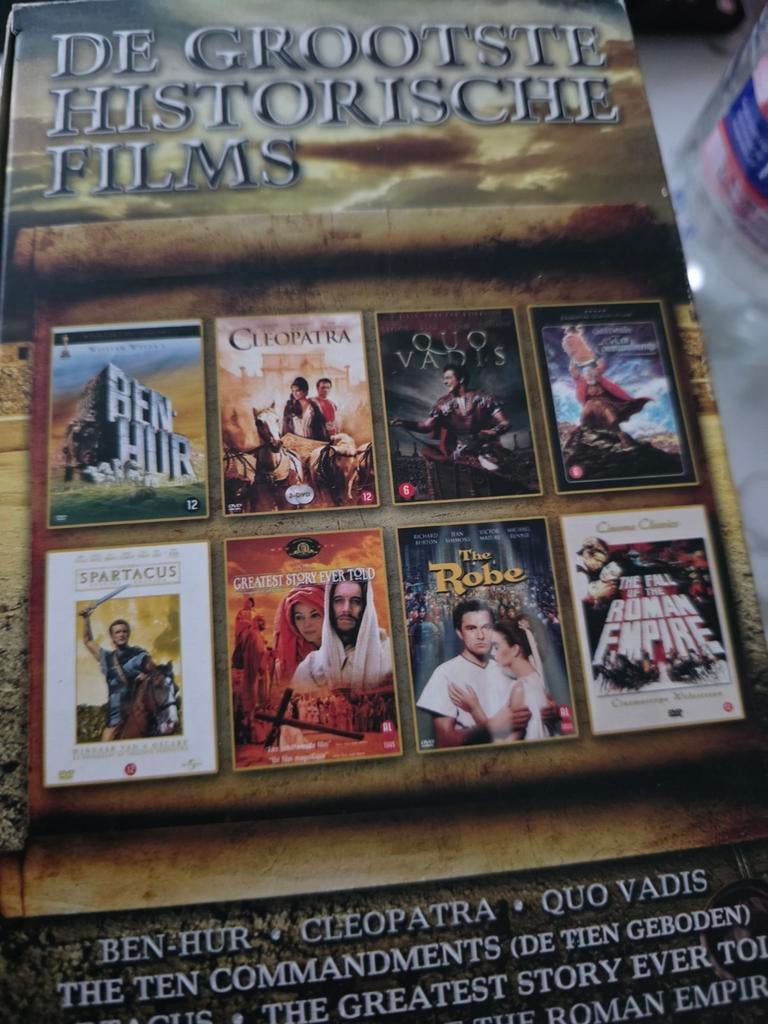 De grootste historische films, Alle leeftijden, Ophalen of Verzenden, Gebruikt, Stand-up of Theatershow