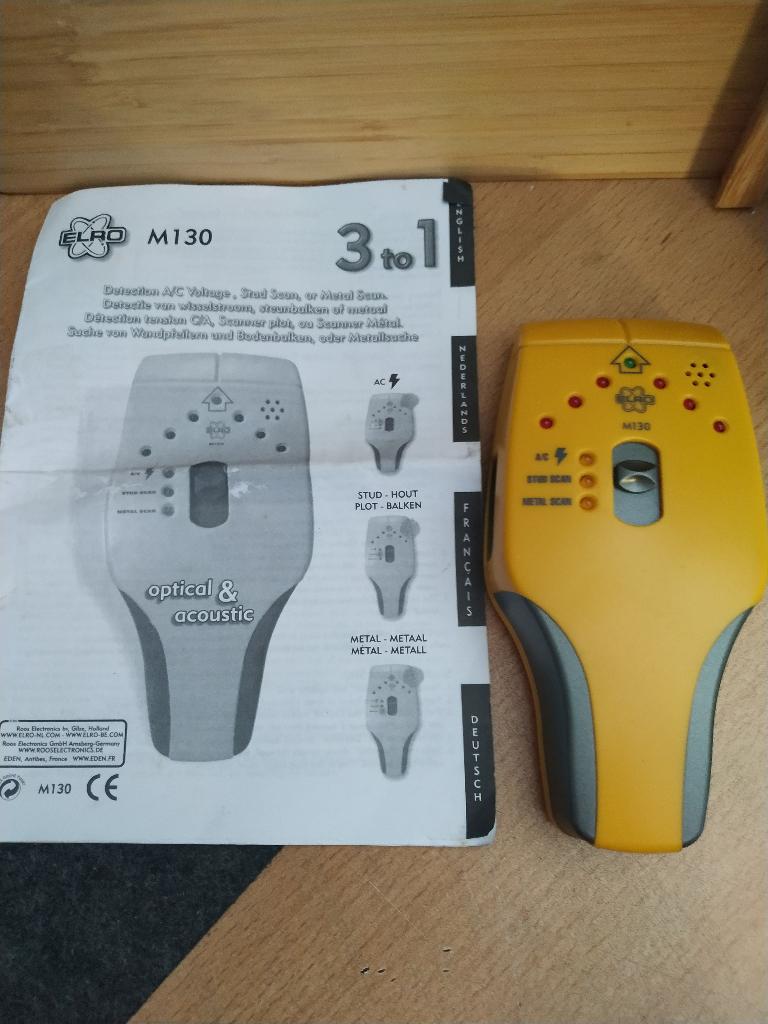 ELRO M130 STROOMDETECTOR, Hobby en Vrije tijd, Elektronica-componenten, Zo goed als nieuw, Ophalen of Verzenden