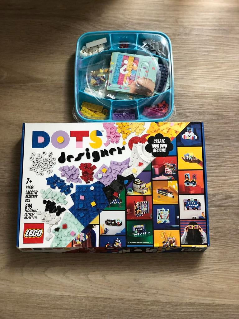 Lego Dots Creative Designer Box 41938 - Zo goed als nieuw, Kinderen en Baby's, Speelgoed | Duplo en Lego, Zo goed als nieuw, Lego