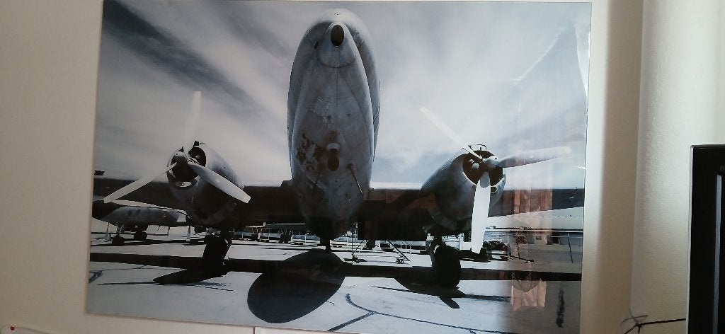 VRACHT VLIEGTUIG grote mooie foto nieuw, Verzamelen, Ophalen, 1980 tot heden, Foto, Nieuw
