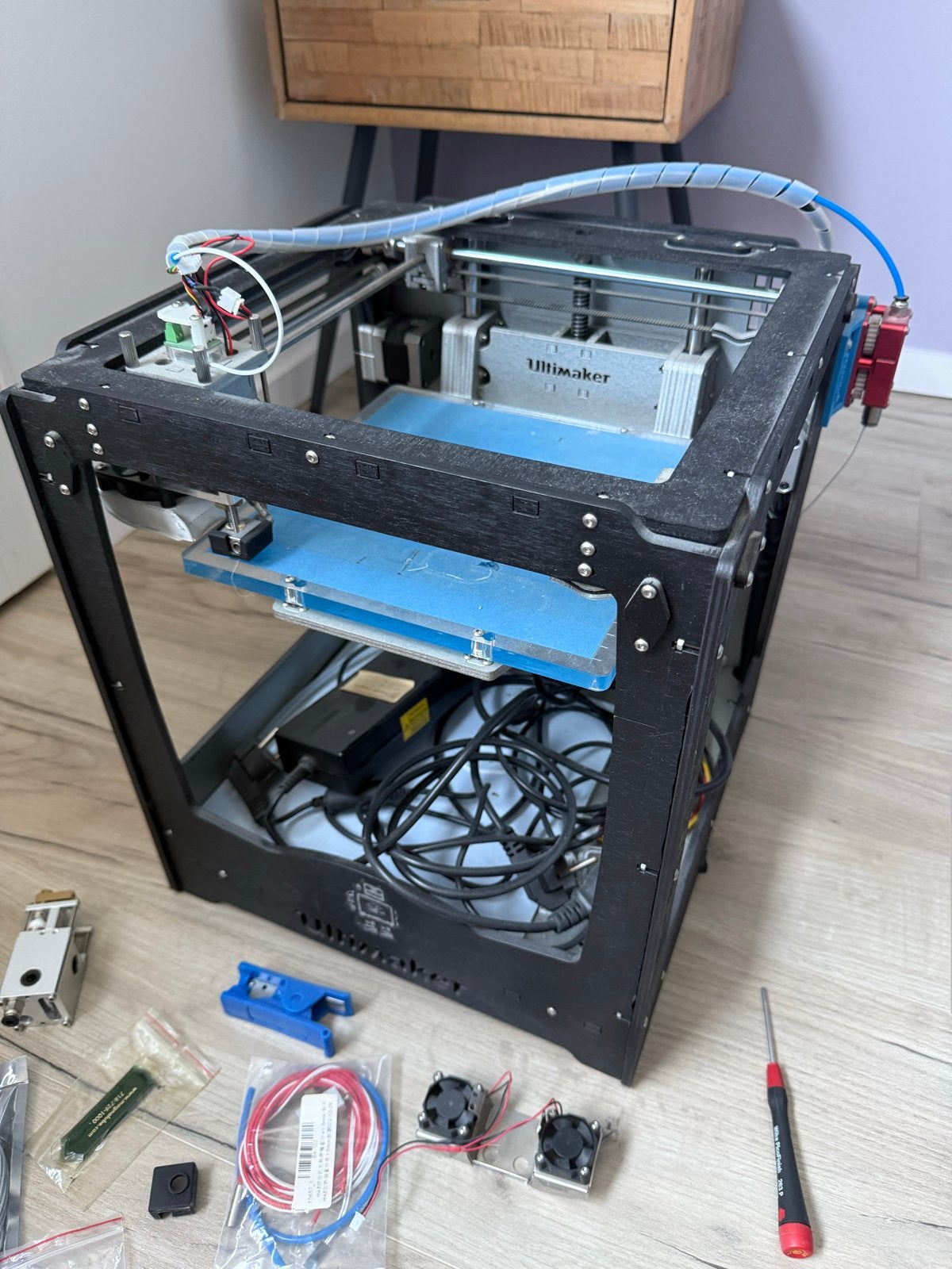 Ultimaker Original 3D-printer - Compleet met extra's, Computers en Software, Ophalen, Gebruikt, Filament