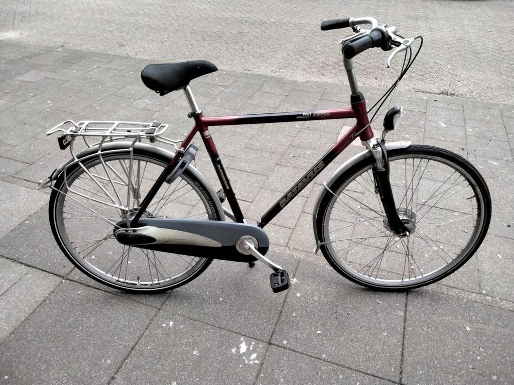 Herenfiets 8V 57 cm Rijklaar!, Ophalen, Gebruikt, Versnellingen, Batavus