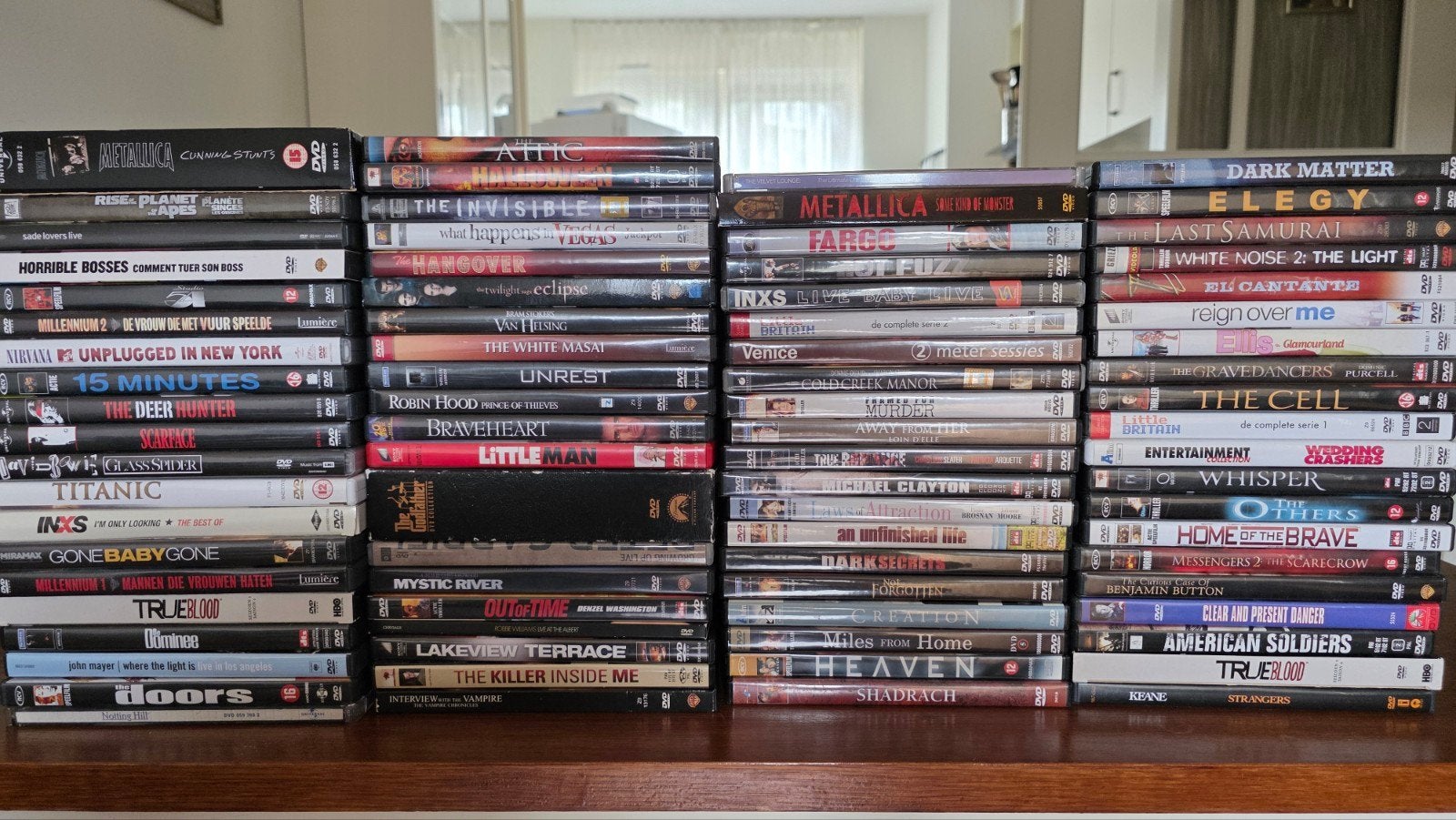 Grote partij / verzameling DVD's - Films, Series & Muziek, Alle leeftijden, Ophalen, Gebruikt