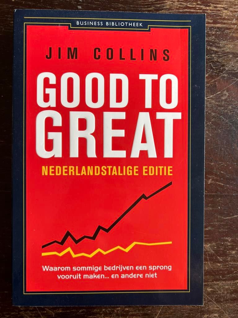 Jim Collins - Good to Great, Sociale wetenschap, Jim Collins, Ophalen of Verzenden, Zo goed als nieuw