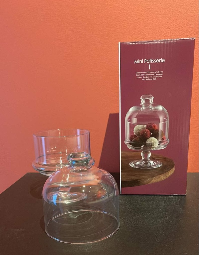 Mini Patisserie, Voorraadpot, Ophalen of Verzenden, Zo goed als nieuw, Glas