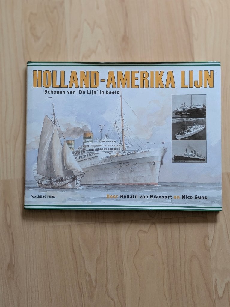 Schepen van de Holland Amerika Lijn, Verzamelen, Ophalen of Verzenden, Zo goed als nieuw, Boek of Tijdschrift