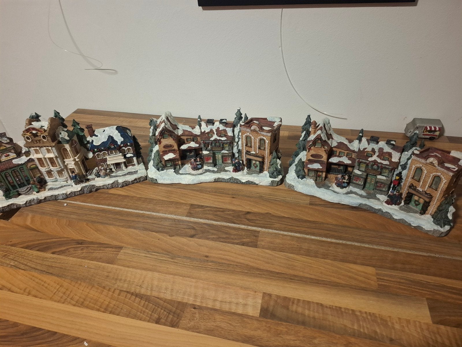 3 kerstdorpen, Ophalen of Verzenden, Zo goed als nieuw