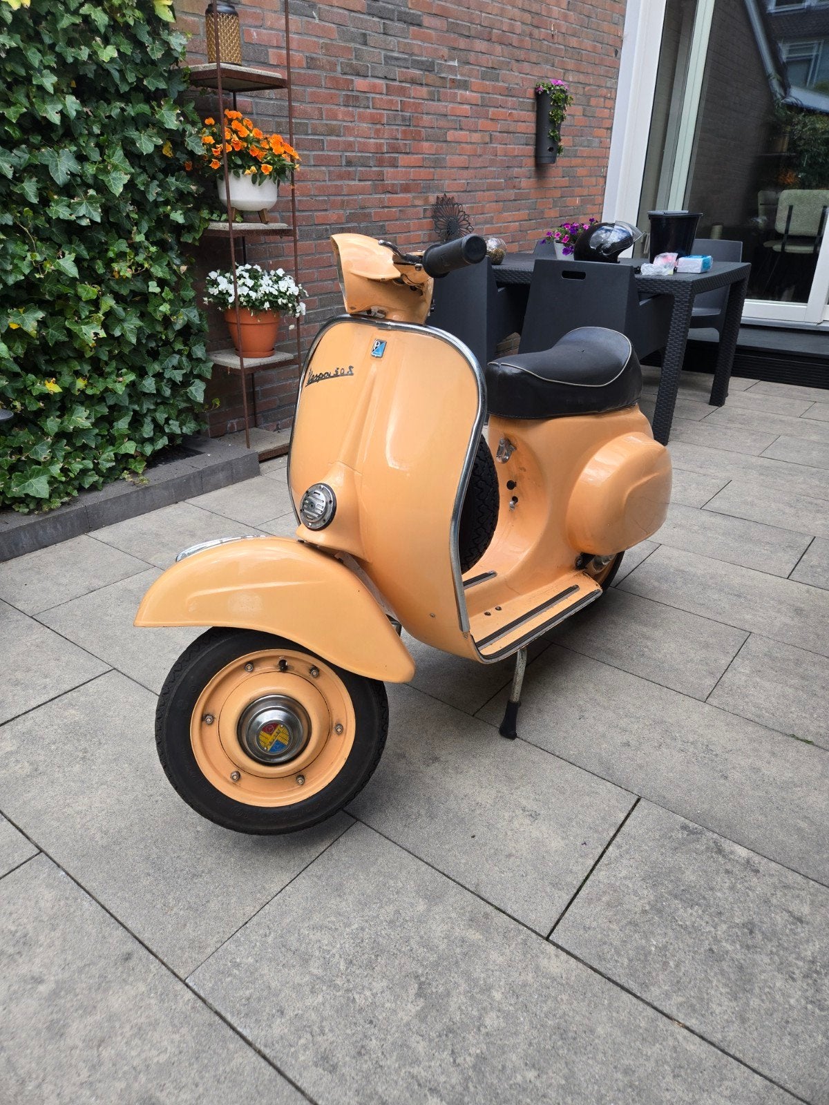 Vespa V50 50s 1967, Fietsen en Brommers, Scooters | Overige merken, Gebruikt, Maximaal 45 km/u, Benzine, Ophalen of Verzenden