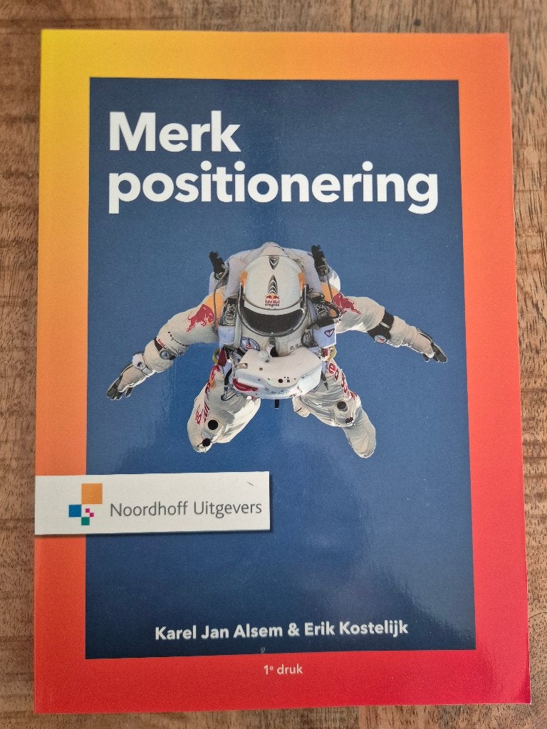 Merkpositionering, Boeken, Ophalen of Verzenden, Zo goed als nieuw, Management, Karel jan alsema en erik kostelijk